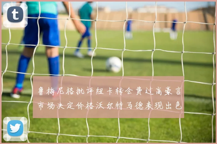 鲁梅尼格批评纽卡转会费过高豪言市场决定价格沃尔特马德表现出色